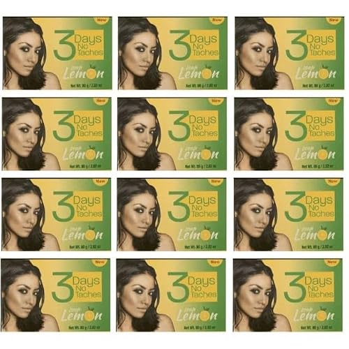 E de B 3 Days No Taches Soap Lemon 80g/2.82oz (PACK OF 12)