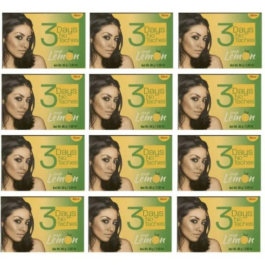 E de B 3 Days No Taches Soap Lemon 80g/2.82oz (PACK OF 12) Beauty & Personal Care E de B