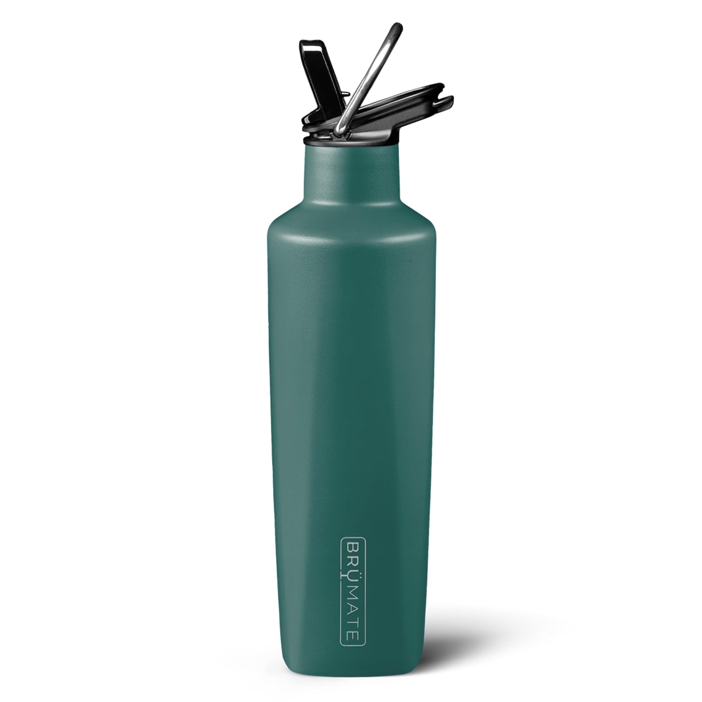 BrüMate ReHydration Mini Kids Water Bottle | 100% Leakproof Insulated Water Bottle for Kids with Straw | Stainless Steel Water Canteen | Perfect Kids