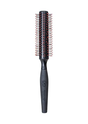 Cricket Static Free RPM 12 Row Round Hair Brush - Curling, Blow Drying, Detangling and Styling Wet or Dry, Suitable for All Hair Types