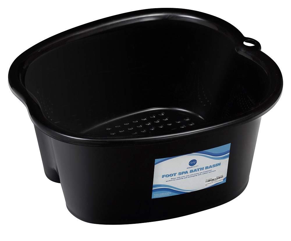 AllSett Health Foot Soaking Bath Basin - Large Size for Soaking Feet | Pedicure and Massager Tub for At Home Spa Treatment | Callus, Fungus, Dead Skin Beauty and Personal Care AllSett Health Default Title