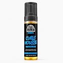 OKAY Men's Curls Mousse 7.5 oz - Lightweight Curl Defining Hair Styling Foam for Men, Enhances Natural Curls, Controls Frizz, Adds Volume & Flexible
