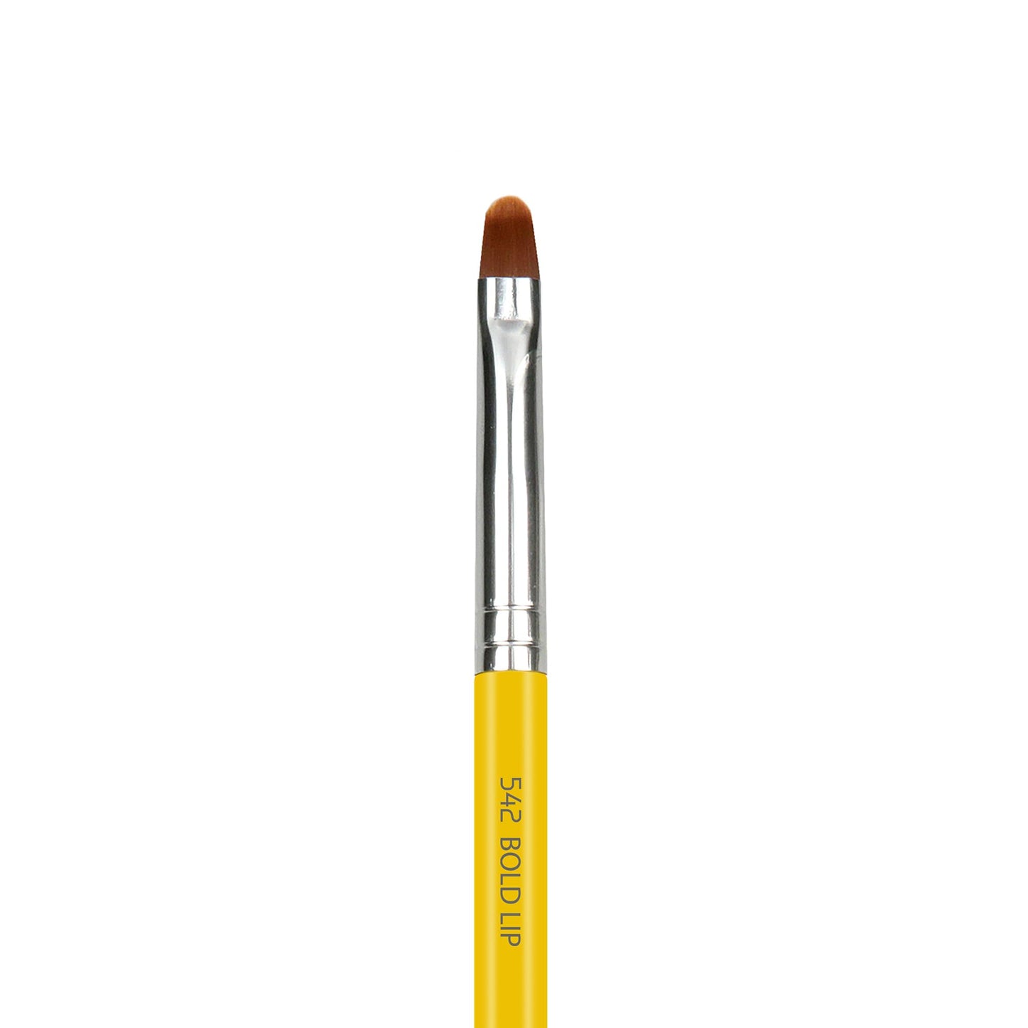Bdellium Tools Professional Makeup Brush - Studio Series 542 Bold Lip - With Soft Synthetic Fibers, For Defining Contours of the Lips (Yellow, 1pc)