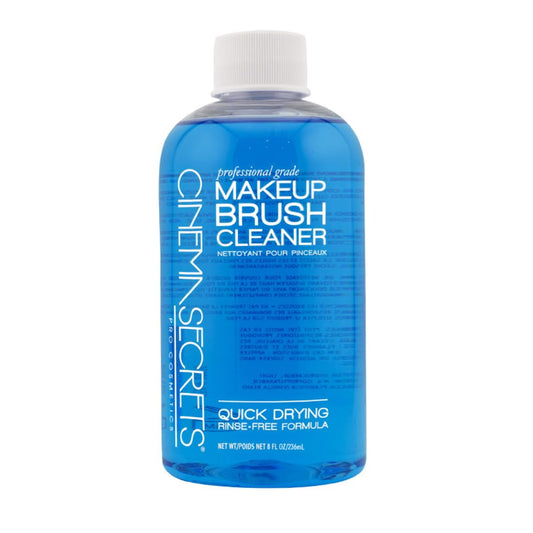Cinema Secrets Original Blue Vanilla Makeup Brush Cleaner Solution - Professional Cleanser for Makeup Brushes - Quick-Drying, Rinse-Free Formula