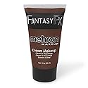 Mehron Makeup Fantasy FX Cream Makeup | Water Based | Halloween | Wolfman Brown Face & Body Paint For Adults 1 fl oz (30ml) (Wolfman Brown)