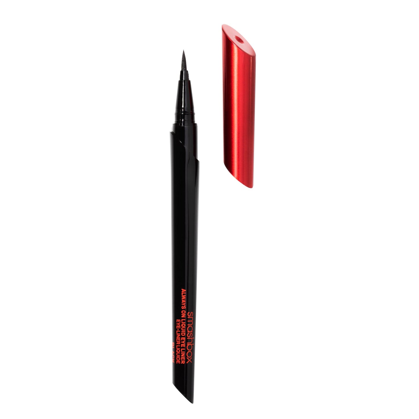 Smashbox Always On Liquid 24-Hour Eye Liner | Long Lasting + Waterproof with Dramatic Precision, Black, 0.02 Ounce