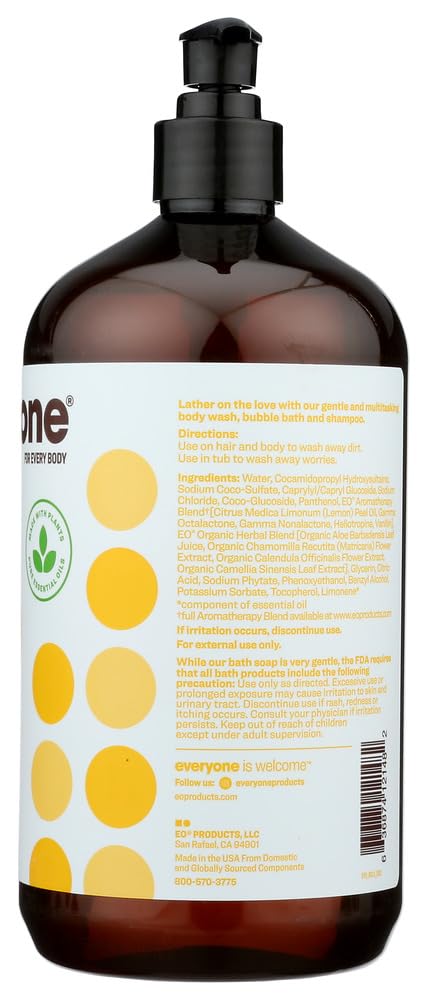 EO Essential Oil Products EveryOne Liquid Soap Coconut + Lemon -- 32 fl oz - 2pc by EO Essential Oil Products