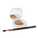 Sheer Cover Studio Conceal & Brighten Concealer- Highlight Trio Tan/Dark Shade Two-Toned Concealers Shimmering Highlighter Tan/Dark Shade