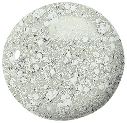 Maybelline New York Color Show Jewels Nail Lacquer Top Coat, Platinum Adorn, 0.23 Fluid Ounce