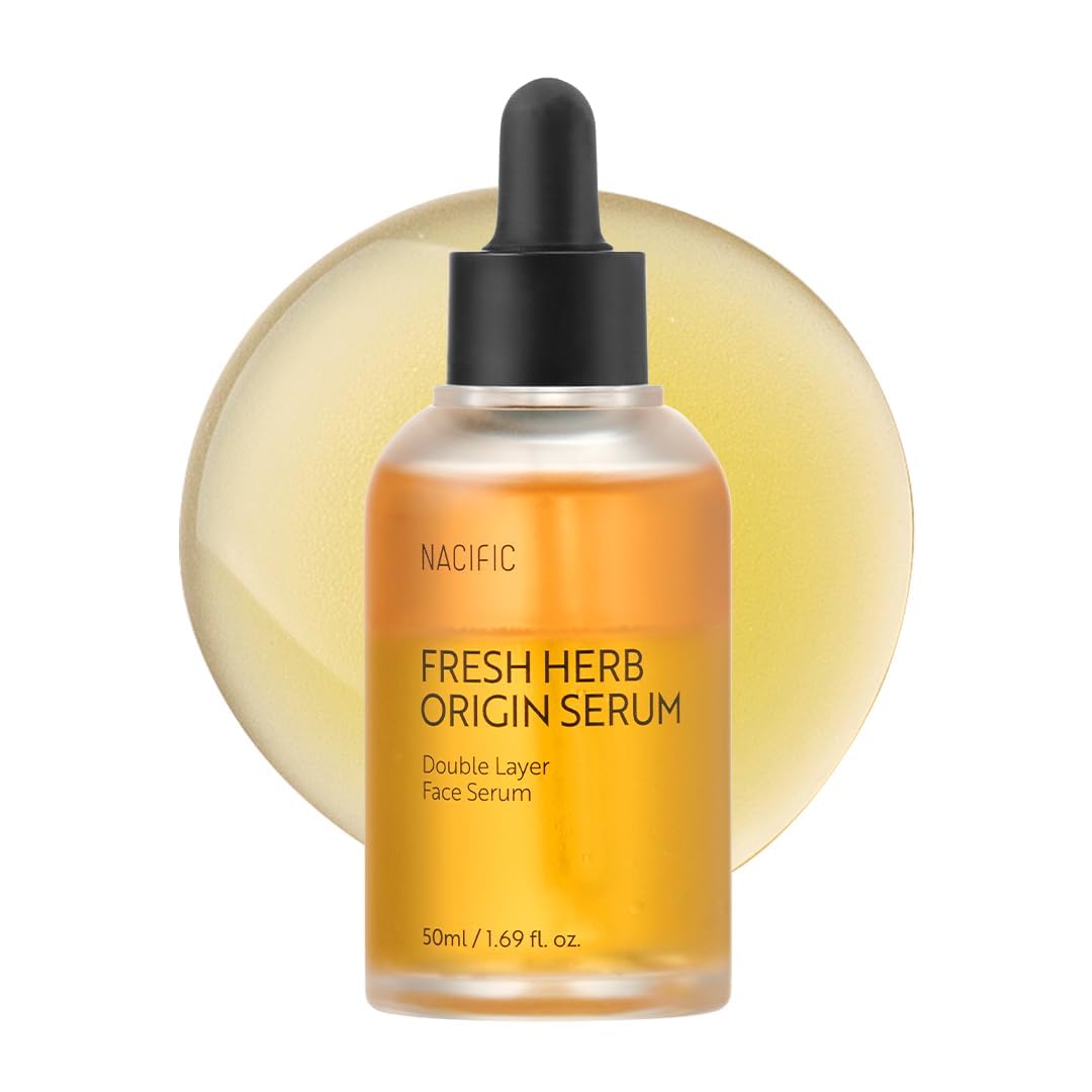 NACIFIC Fresh Herb Origin Serum - Double Layer Bi-Phase Face Serum with GD 7 Complex for Oily & Combination Skin - Vegan, Gentle, Hydrating Vitamin