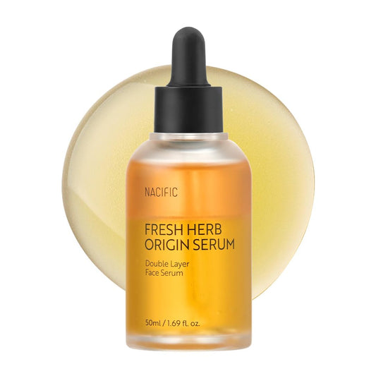 NACIFIC Fresh Herb Origin Serum - Double Layer Bi-Phase Face Serum with GD 7 Complex for Oily & Combination Skin - Vegan, Gentle, Hydrating Vitamin