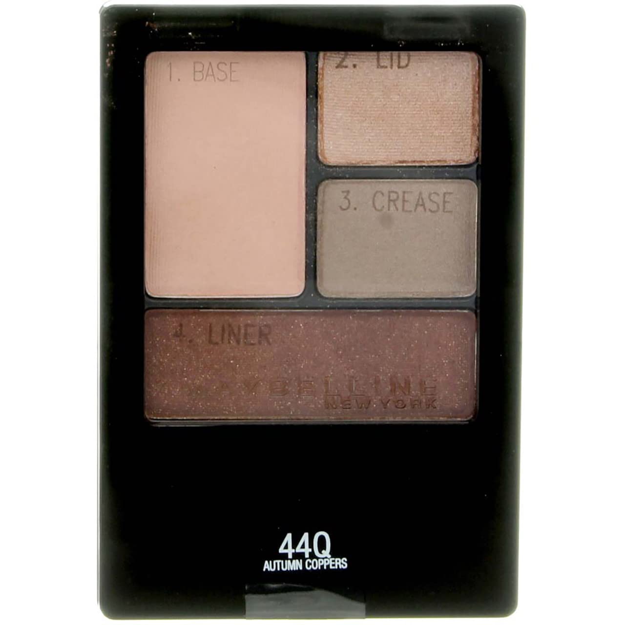 Maybelline, Expert Wear Eyeshadow Quads, Autumn Copper Colors
