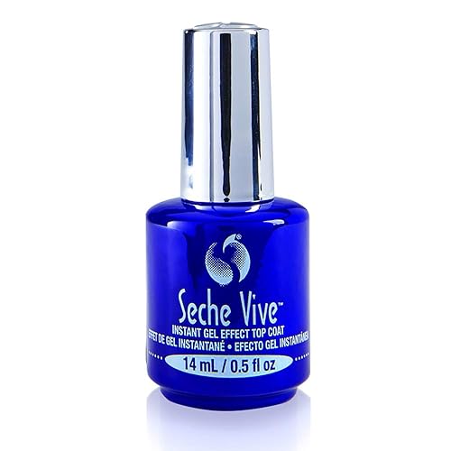 Seche Vive Gel Effect Top Coat 0.5Oz, Boxed Beauty & Personal Care Seche