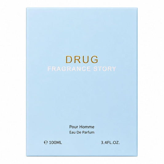 Fragrance Story Inc Drug 3.4OZ EAU DE Parfum for Men (with New Packaging) Beauty & Personal Care FRAGRANCE STORY