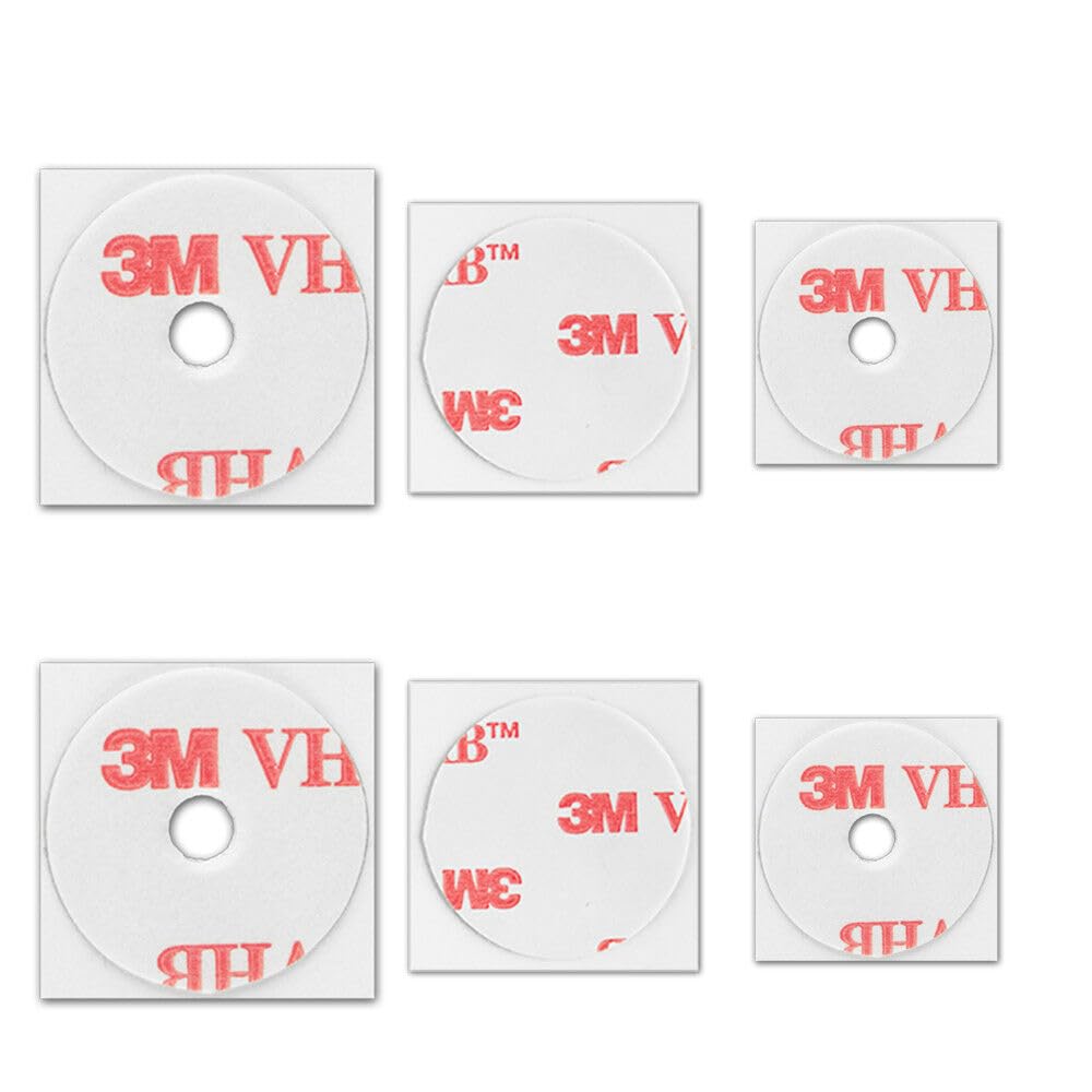 Nite IZE Steelie Universal Adhesive Replacement Kit - for Dash Mount and Phone Sockets