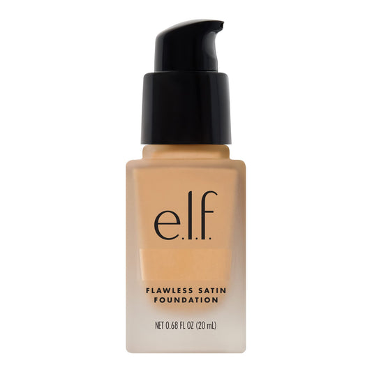 e.l.f. Flawless Finish Foundation, Improves Uneven Skin Tone, Lightweight, Medium Coverage & Semi-Matte, Vegan & Cruelty-Free, Buff, 0.68 Fl Oz (20mL)