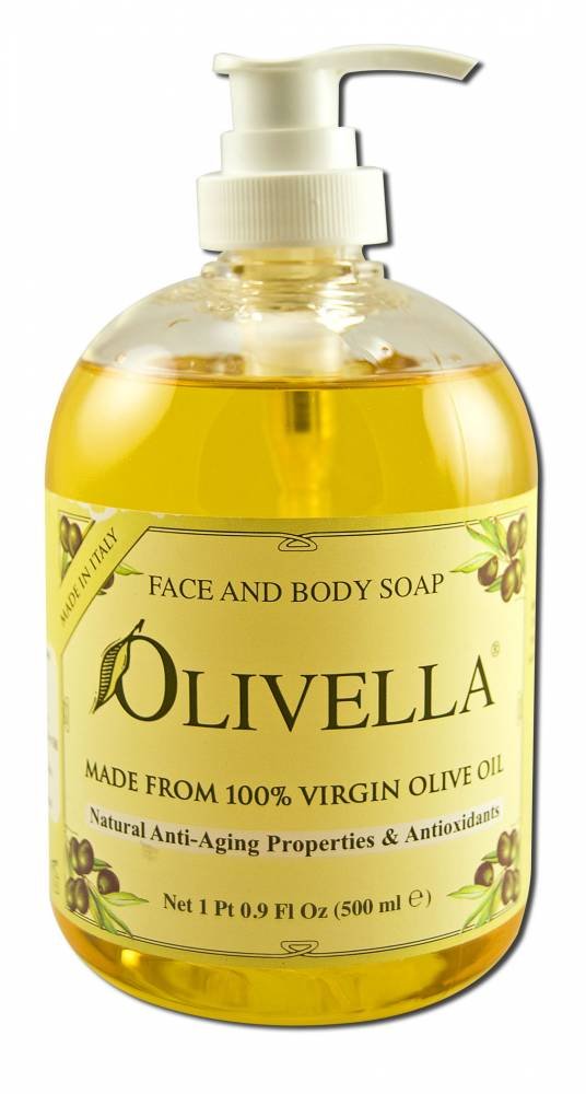 Olivella Liquid Soap Olive Oil 16.9 Oz