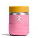 Hydro Flask Insulated Food Container - Snack Container for Kids and Lunch Box - 12 Oz Food Jar in Dahlia Pink