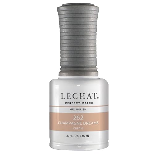 LeChat Perfect Match Gel Polish, Champagne Dreams, 0.5 Fl Oz (PMS262) Beauty & Personal Care LECHAT