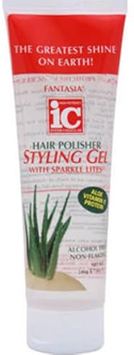 Fantasia Hair Polisher Styling Gel Tube, 8.7 oz (Pack of 6)
