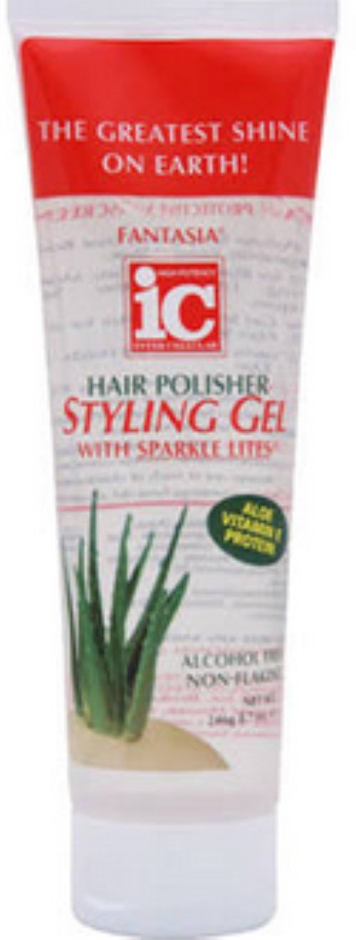 Fantasia Hair Polisher Styling Gel Tube, 8.7 oz (Pack of 6)