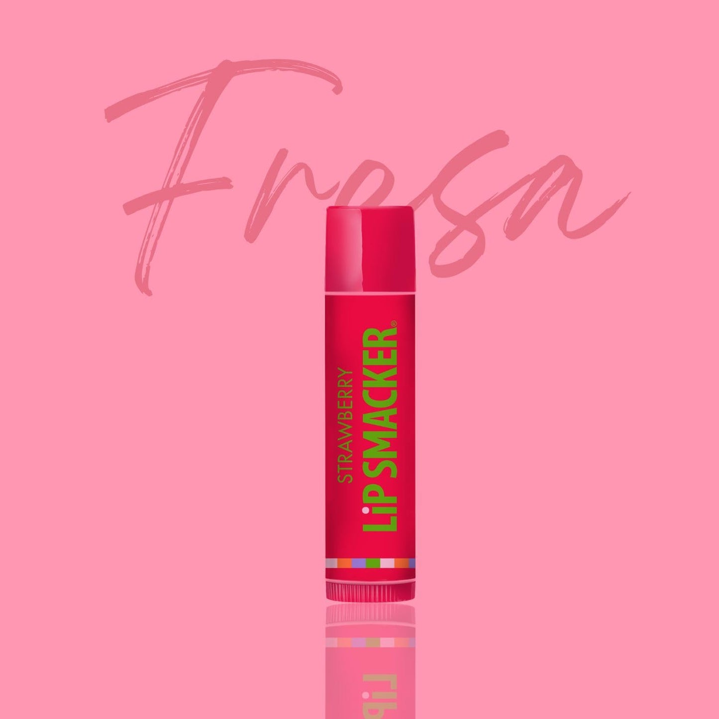 Lip Smacker Strawberry Lip Balm, 0.14 oz (Pack of 12)