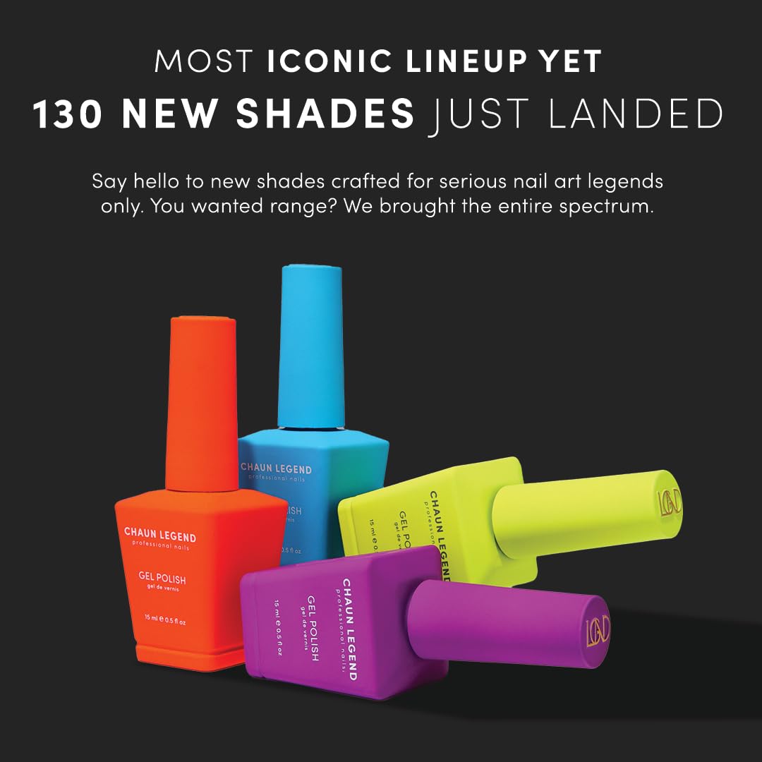 Chaun Legend Gel Nail Polish | Georgia Peach LG5159 (soft orange coral) | Soak Off UV LED Cure Gel Polish High Gloss 15ml Beauty & Personal Care Chaun Legend Professional Nails