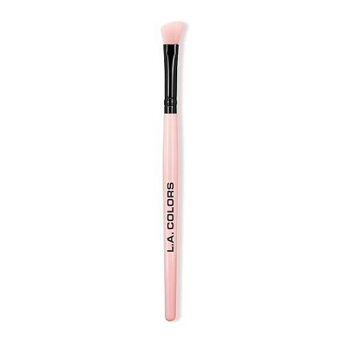 L.A. COLORS Essential Pink Angled Shadow Brush, Essential Pink Angled Shadow Brush CBR454W