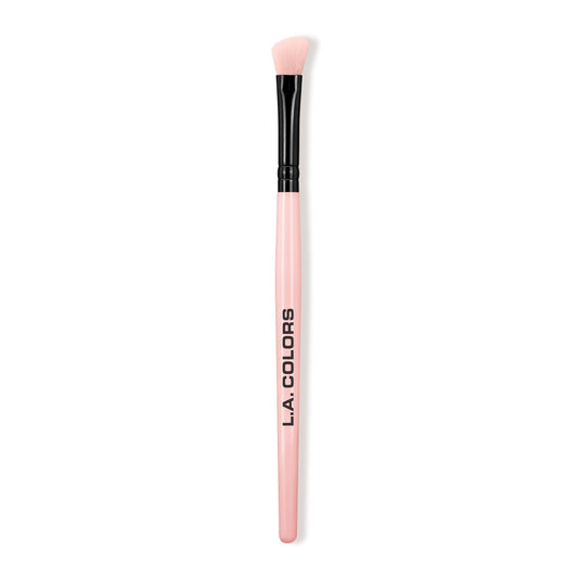 L.A. COLORS Essential Pink Angled Shadow Brush, Essential Pink Angled Shadow Brush CBR454W
