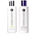 Keratin Enriched 8oz Hair Care Set (8oz Shamp/8oz Deep Cond)