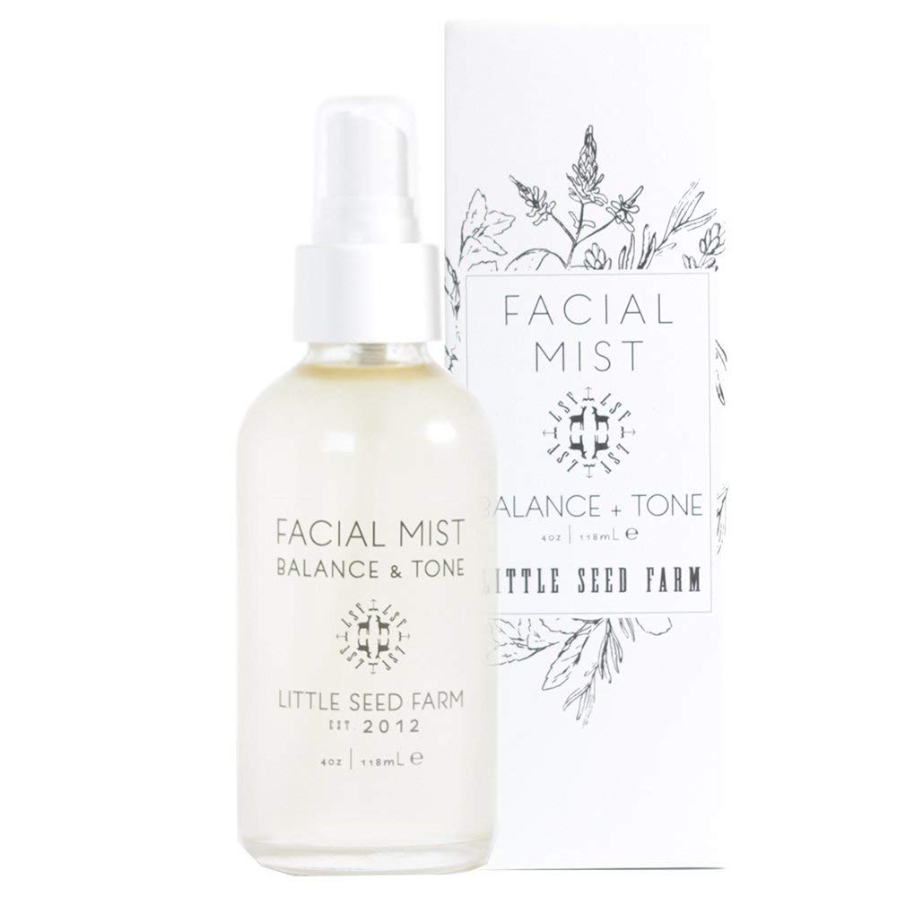 Little Seed Farm Balancing Facial Mist & Toner - Witch Hazel Toner & Pore Minimizer, Net Wt. 4 fl oz | 118ml