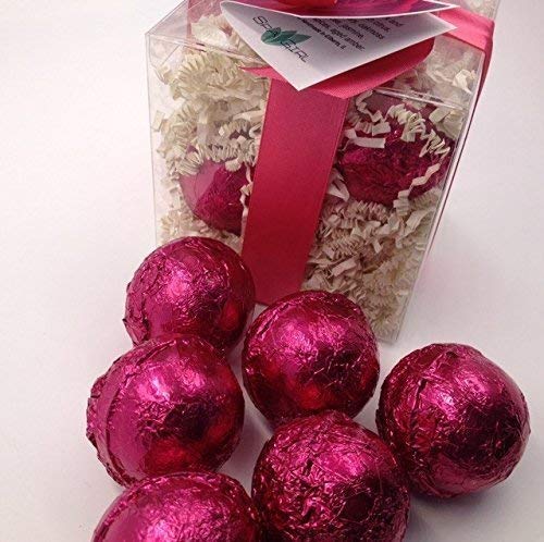 Spa Pure CHYPREROSE Bath Bombs: GIFT SET with 6 Bath Bomb Fizzies with Shea, Mango & Cocoa Butter, Ultra Moisturizing (14 Oz) Great for Dry Skin, All…