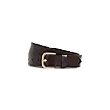 Vince Women's 32mm Flat Belt, Cacao Brown, M