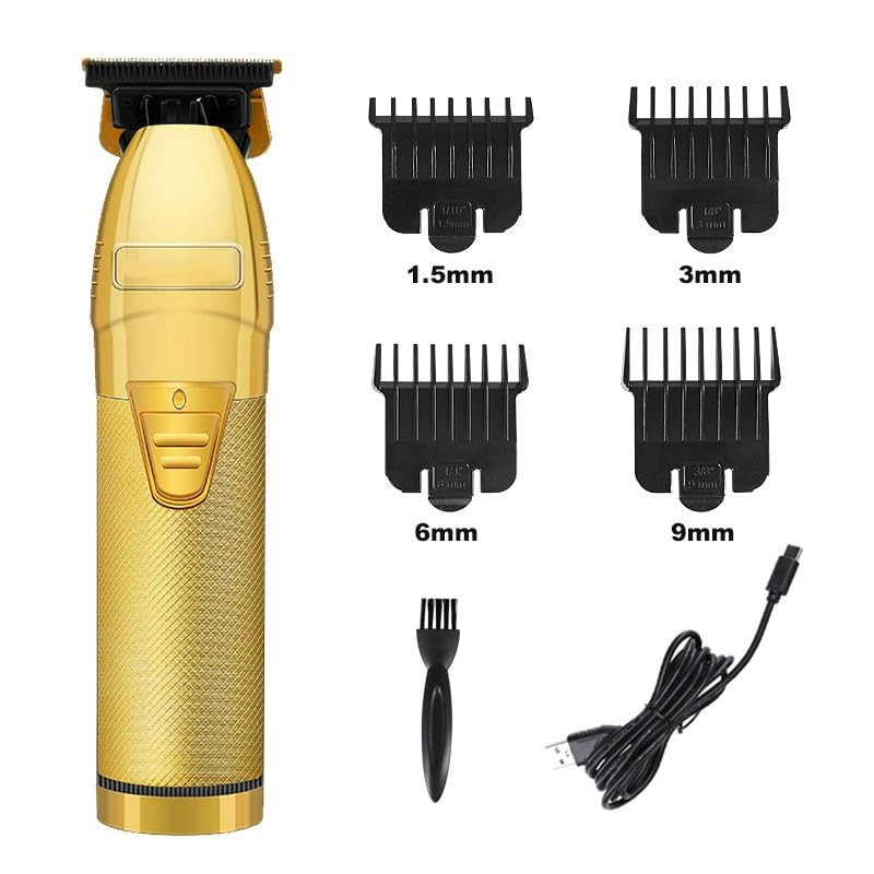 RASRGTRQ Hair Clippers Professional Hair Clipper Beard Trimmer for Men Barber 0.1mm Baldhead Clippers Hair Cutting Machine Hair Cut T Blade Trimmer Beauty and Personal Care RASRGTRQ