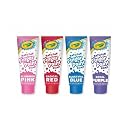 Crayola Bathtub Fingerpaint 4 Color Variety Pack, 3 Ounce Tubes (Radical Red, Flamingo Pink, Bluetiful Blue and Royal Purple) Beauty & Personal Care Crayola