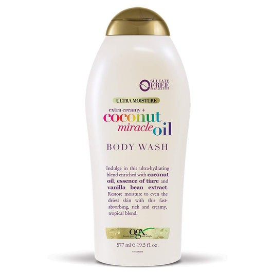 OGX Extra Creamy + Coconut Miracle Oil Ultra Moisture Lotion, 19.5 Ounce