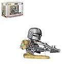 Funko POP! Rides Deluxe: Mando on Speeder (Star Wars: The Mandalorian) Special Edition, Multi-Colour, 68285