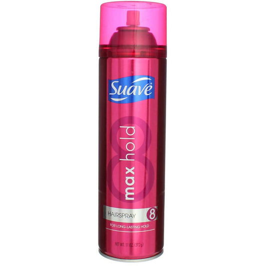 Suave Max Hold 8 Hairspray Aerosol 11 oz (Pack of 8)