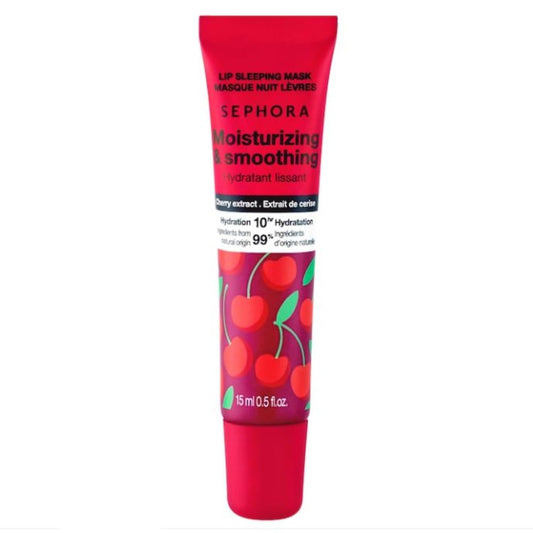 Sephora Collection Moisturizing & Smooth Lip Sleeping Mask - Cherry - 0.5 fl oz / 15 mL, Red Beauty and Personal Care SEPHORA