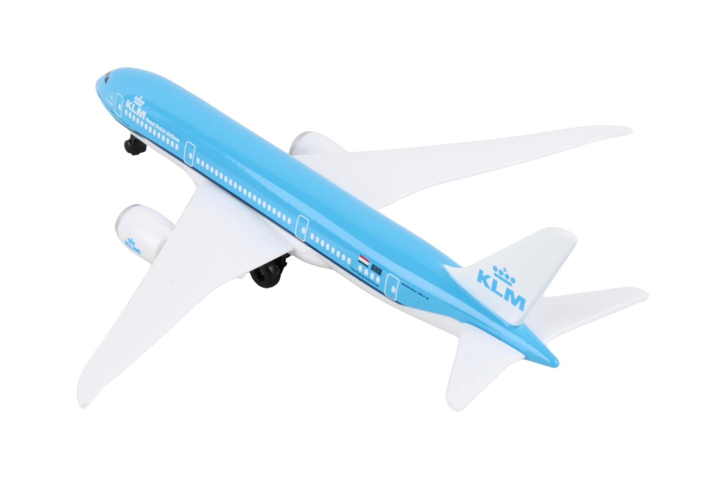 Daron Toy Airplane - KLM 787 - Die-Cast Metal Model Airplane Toy with Plastic Parts for Kids Ages 3+