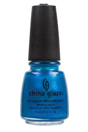 China Glaze Nail Polish, Blue Iguana 963 Beauty & Personal Care China Glaze