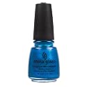 China Glaze Nail Polish, Blue Iguana 963 Beauty & Personal Care China Glaze