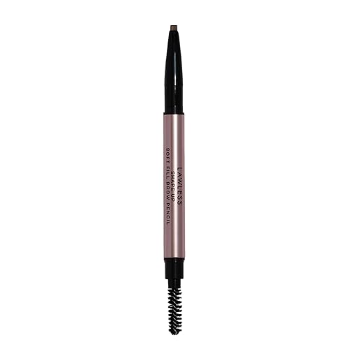 LAWLESS Women's Shape Up Soft Fill Brow Pencil, Cacao, Brown, 0.005 Ounce