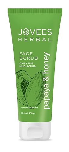 Jovees Facial Scrub - Papaya & Honey - 100gms