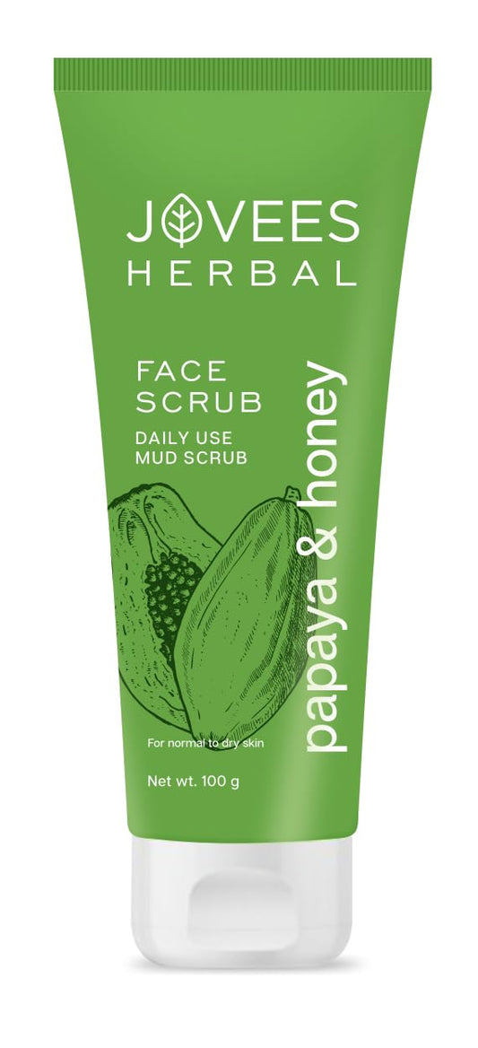 Jovees Facial Scrub - Papaya & Honey - 100gms
