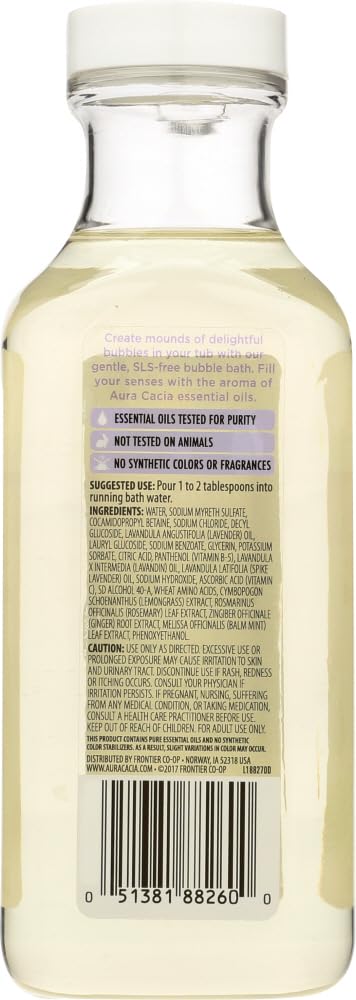 Aura Cacia Bubble Bath Lavender Relaxing