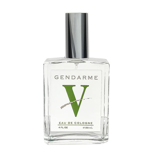 Gendarme V By Gendarme Eau De Cologne Spray for Men - Smokey Wood Aroma with Lemon, Bergamot, Vetiver, Verbena, Basil Fragrance Notes, 4oz Glass Spray Beauty & Personal Care Gendarme