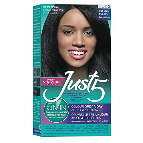 Just 5 Color Rich Black J-40 (6 Pack)