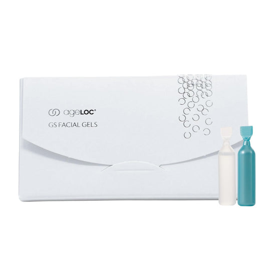 Nu Skin ageLOC GS Facial Gels | Expertly Formulated 2-Step At-Home Anti-Aging Treatment for Visibly Reduced Lines, and Glowing, Youthful Skin, Infused