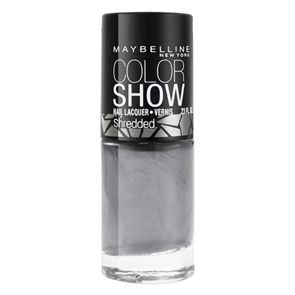 Maybelline Color Show Shredded Nail Lacquer - Silver Stunner - 0.23 oz Beauty & Personal Care MAYBELLINE